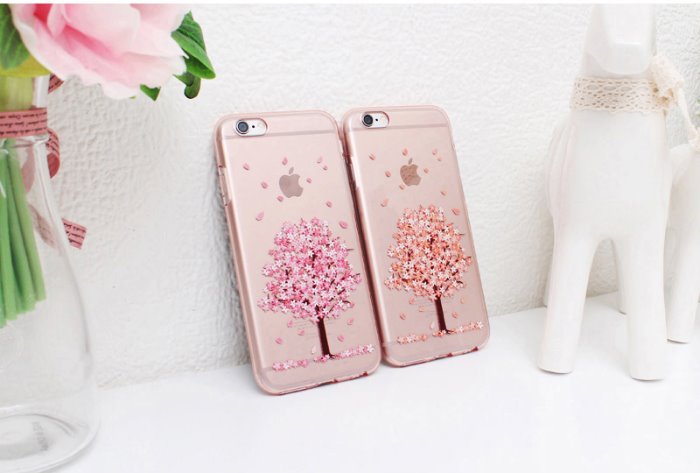 블로썸시리즈-벚꽃 투명젤리폰케이스♥ (아이폰케이스 11 pro xs 갤럭시s20 10 9 8 노트 플러스 울트라 ...)